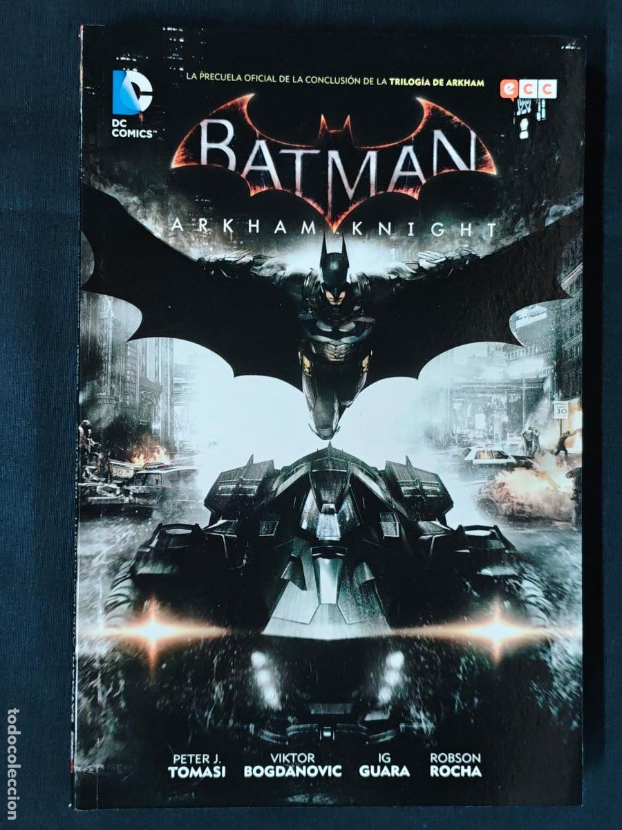 C&oacute;mics: COLECCION COMPLETA - 3 TOMOS - BATMAN ARKHAM KNIGHT - ECC -