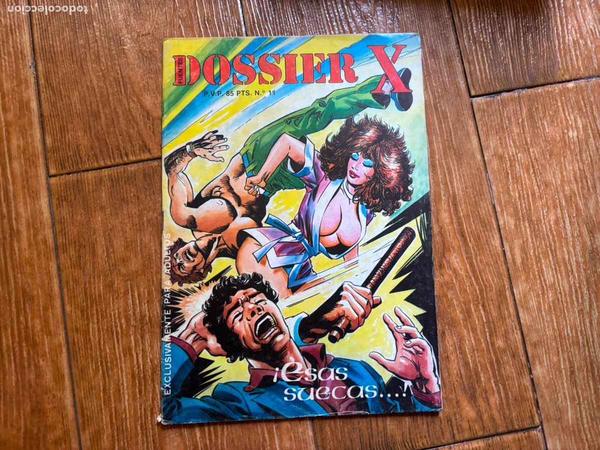 C&oacute;mics: DOSSIER X N&ordm; 11 - ESAS SUECAS - PARA ADULTOS