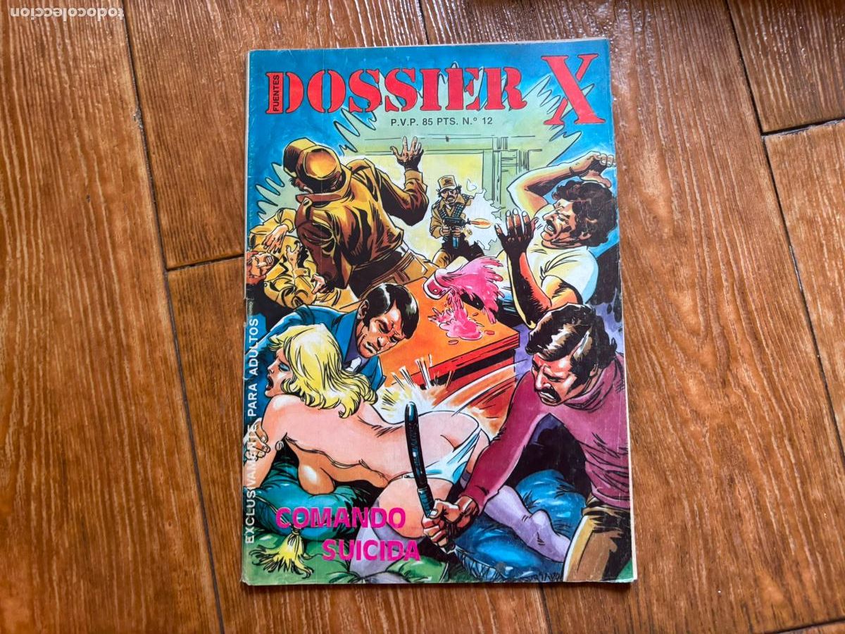 C&oacute;mics: DOSSIER X N&ordm; 12 PARA ADULTOS