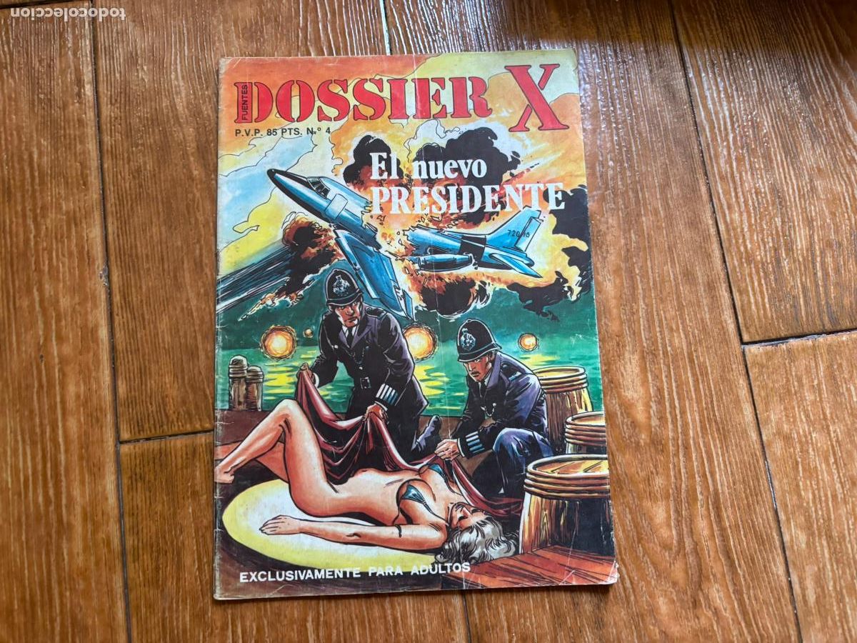 C&oacute;mics: DOSSIER X N&ordm; 4 PARA ADULTOS