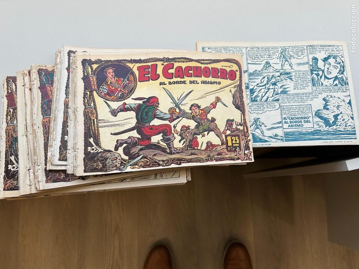 C&oacute;mics: el cachorro lote de 50 numeros del n&ordm; 51 al 100 proviene de tomo posibilidad de vender sueltos