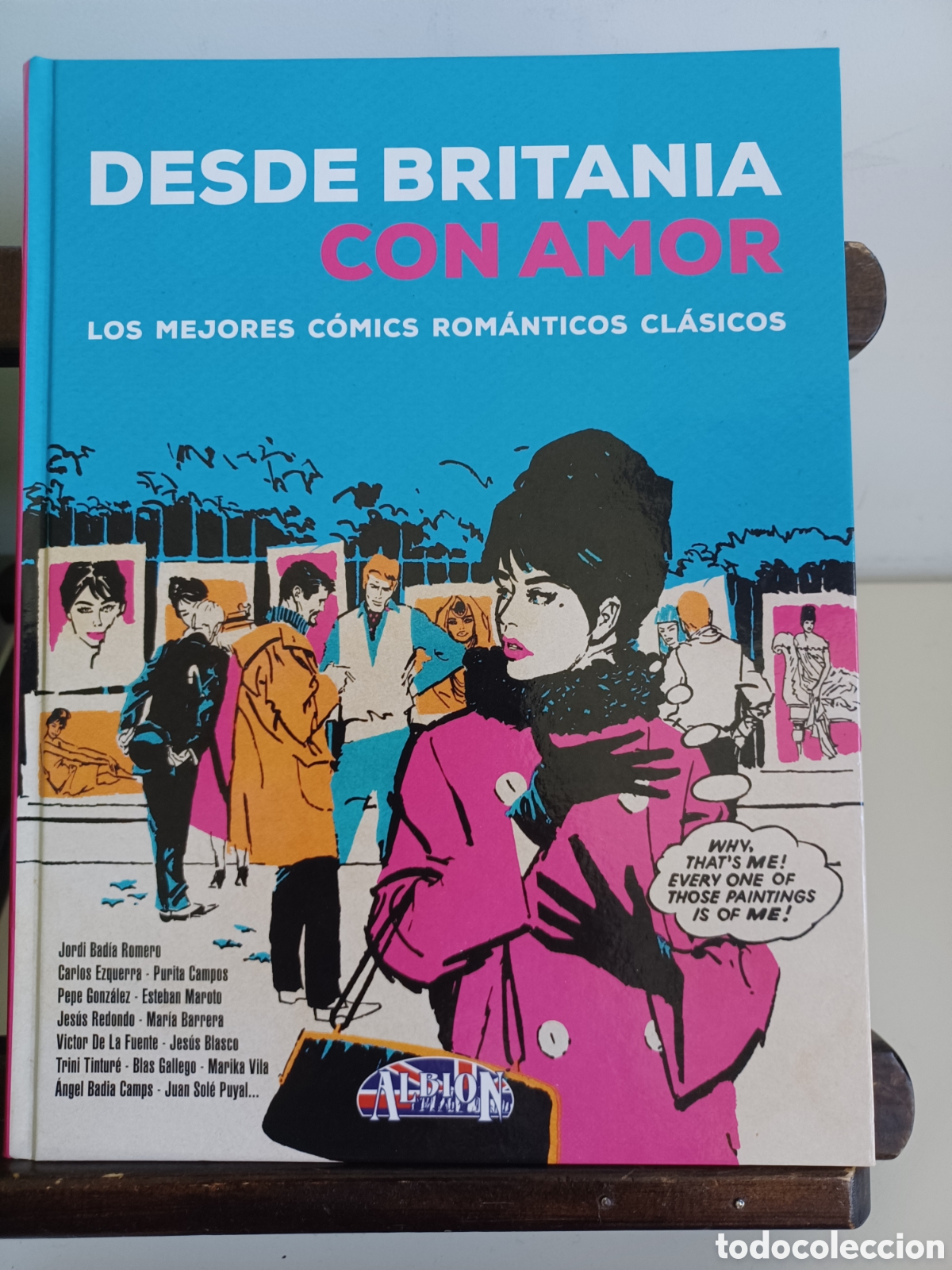 C&oacute;mics: Desde Britania con amor. Los mejores c&oacute;mics rom&aacute;nticos cl&aacute;sicos/ Dolmen/ NUEVO A ESTRENAR