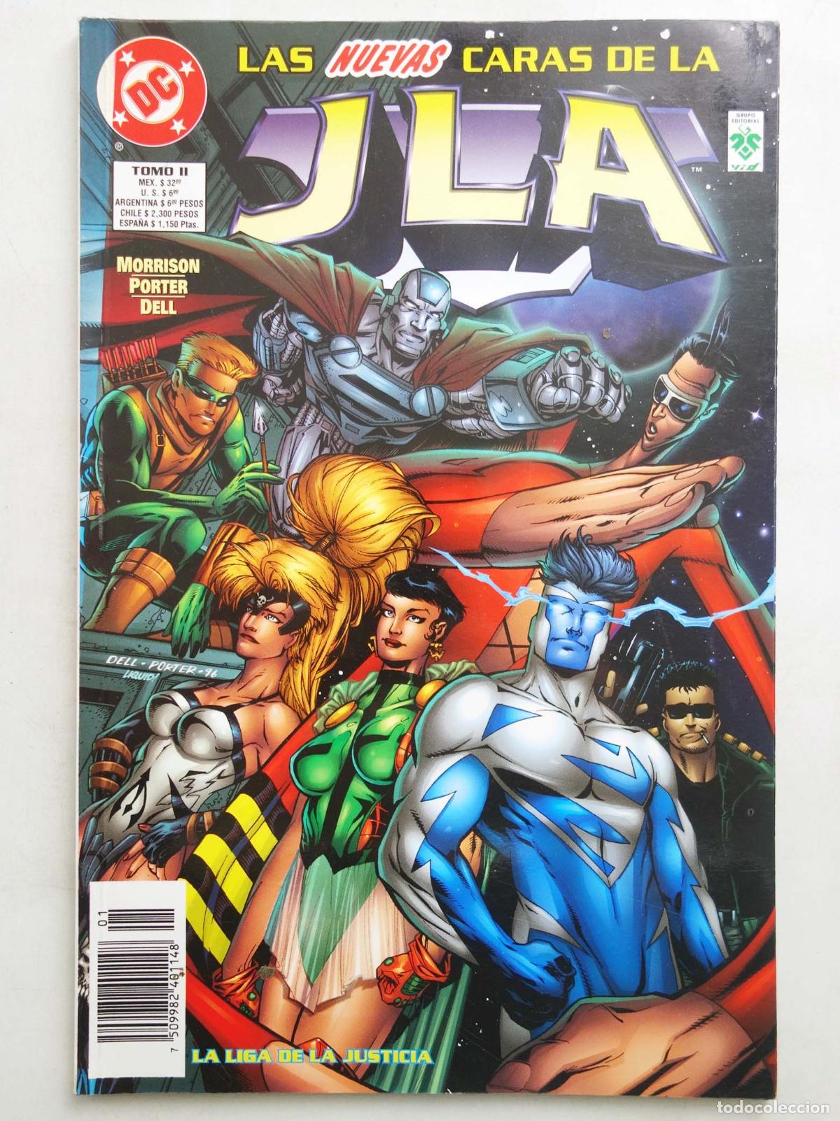 C&oacute;mics: JLA LA LIGA DE LA JUSTICIA 2. LAS NUEVAS CARAS DE LA JLA. Vid, 1998