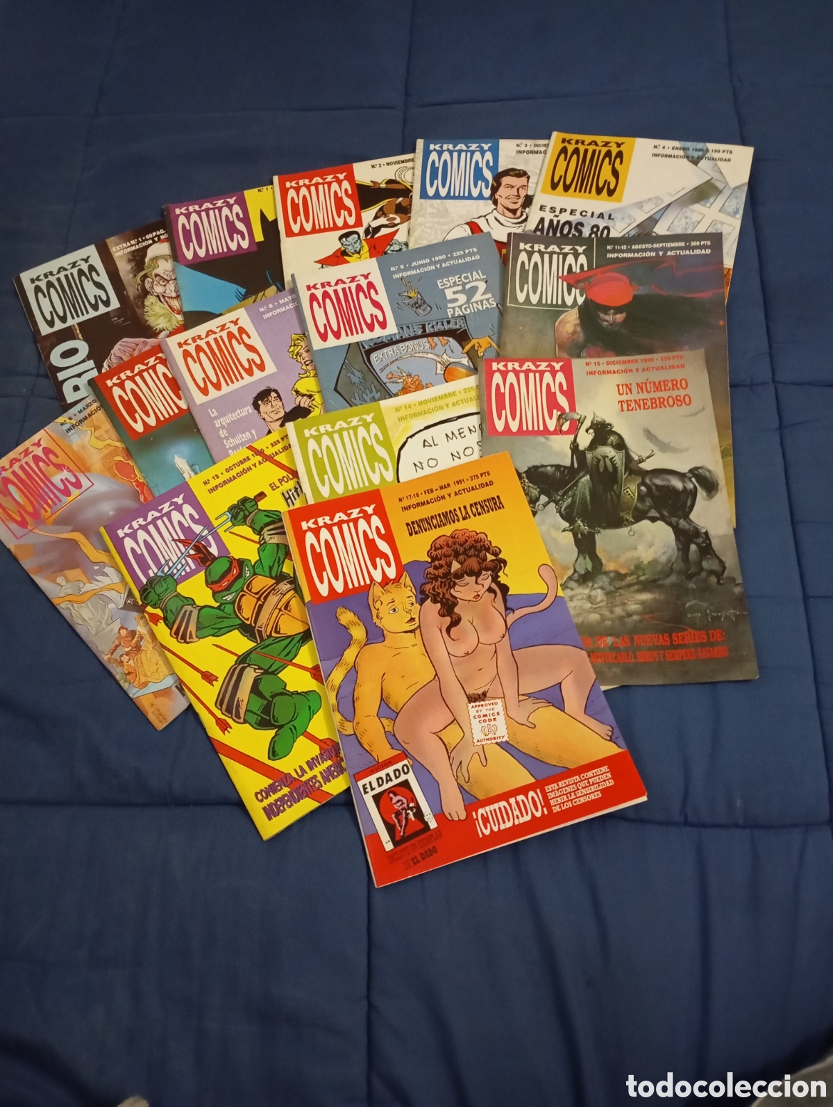 C&oacute;mics: KRAZY COMICS LOTE DE 14 N&Uacute;MEROS DE LA REVISTA