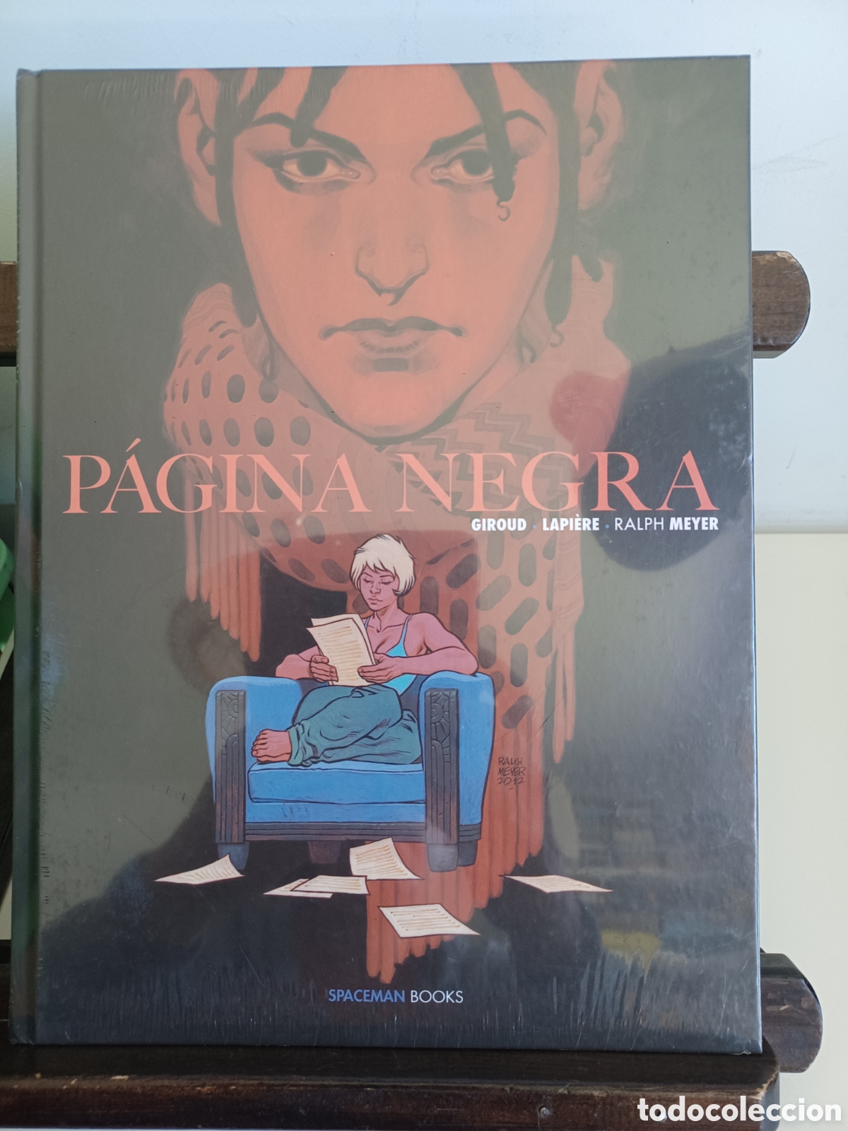 Comics: P&aacute;gina negra/ Giroud & Lapi&egrave;re & Meyer/ Spaceman Books/ NUEVO PRECINTADO