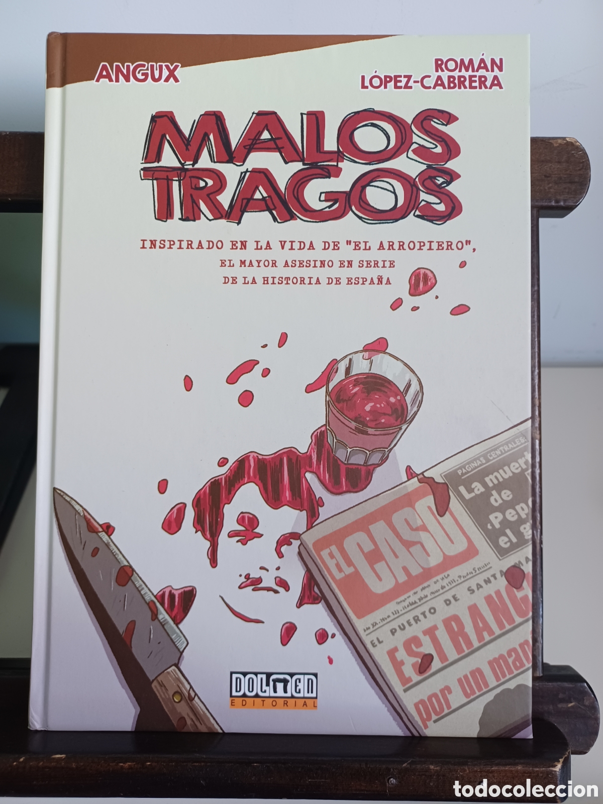 C&oacute;mics: Malos tragos/ Rom&aacute;n L&oacute;pez-Cabrera/ Dolmen/ NUEVO A ESTRENAR