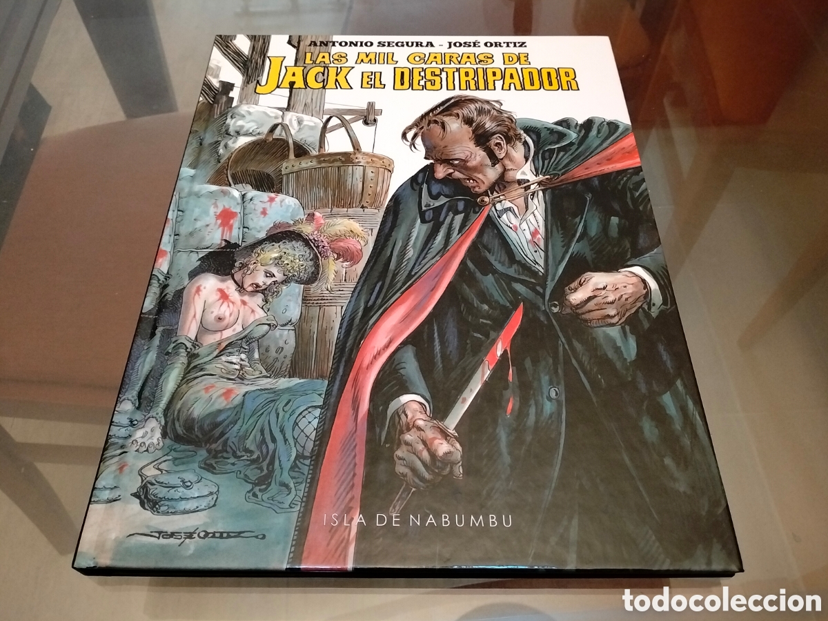 C&oacute;mics: Las Mil caras de Jack el Destripador Isla de Nabumbu Ortiz & Segura 2022 Env&iacute;o Gratis
