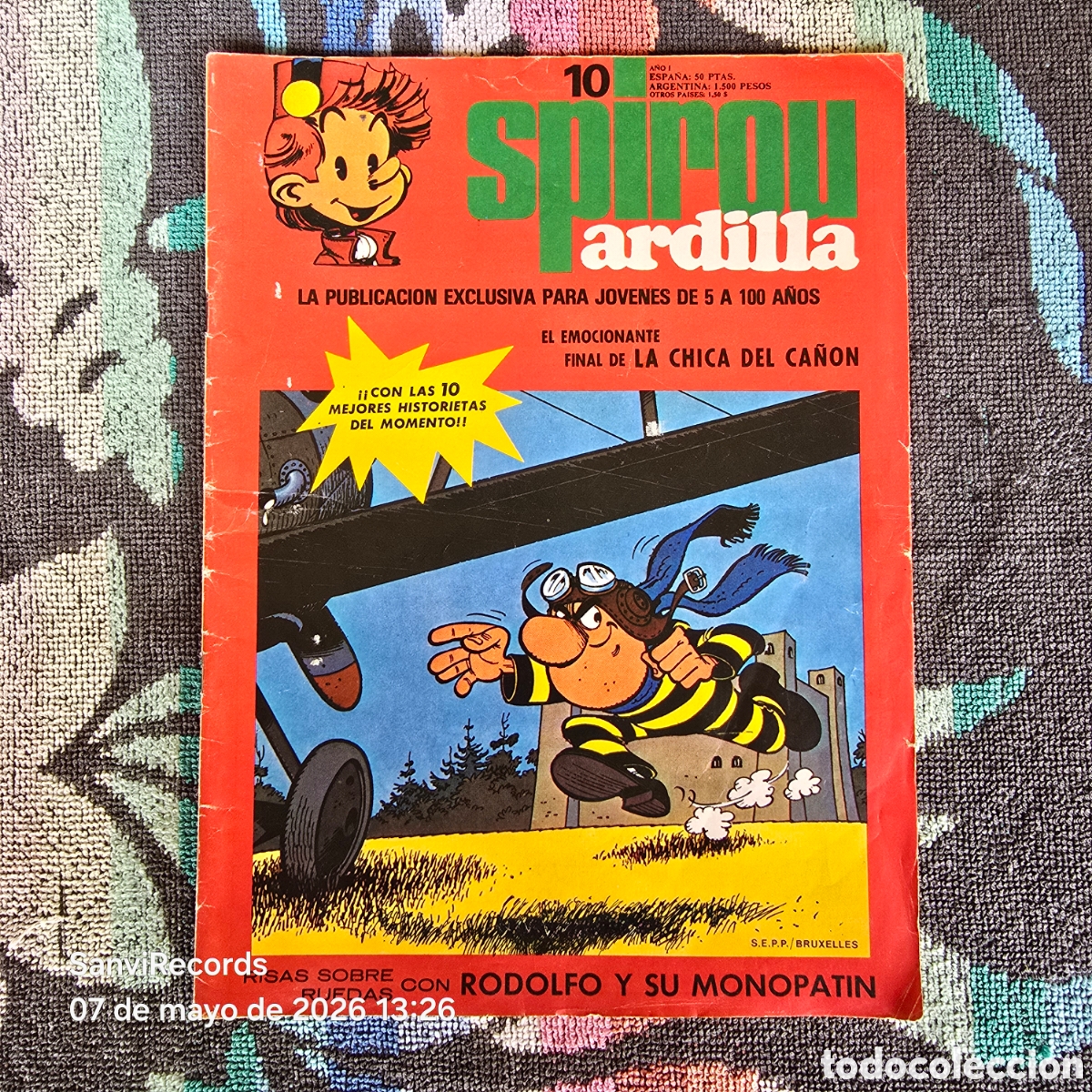 C&oacute;mics: SPIROU ARDILLA 10 (A&Ntilde;O I) (MUNDIS)