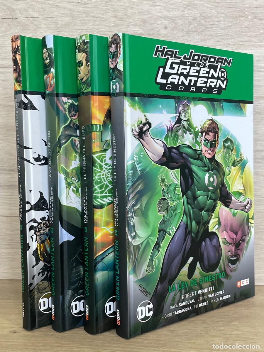 C&oacute;mics: Hal Jordan y los Green Lantern Corps / Completa 4 Vol&uacute;menes / Robert Venditti, Ed Benes, Ethan Van