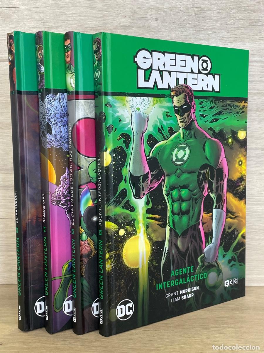 C&oacute;mics: Green Lantern / Completa 4 Vol&uacute;menes / Liam Sharp, Grant Morrison