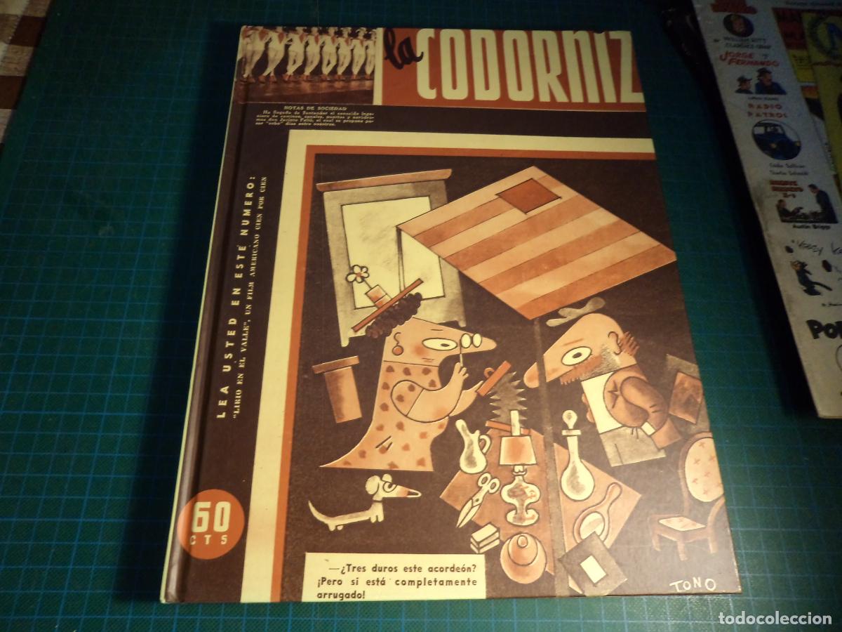 C&oacute;mics: La Codorniz. Tomo 3. Numeros 24 al 34 - Foto 1