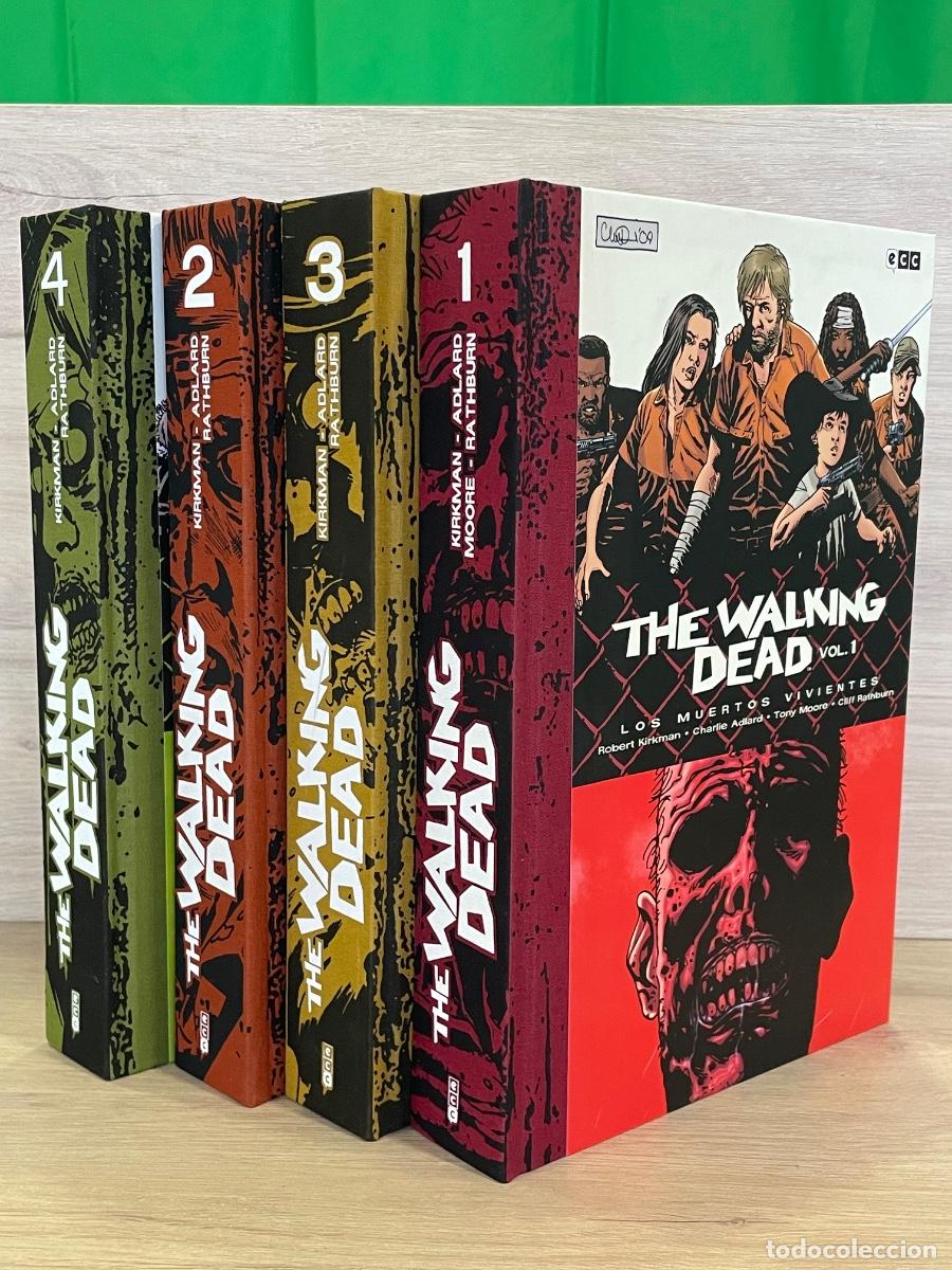 C&oacute;mics: The Walking Dead (Edici&oacute;n Deluxe) / 4 Vol&uacute;menes publicados / Robert Kirkman, Charlie Adlard, Tony Mo