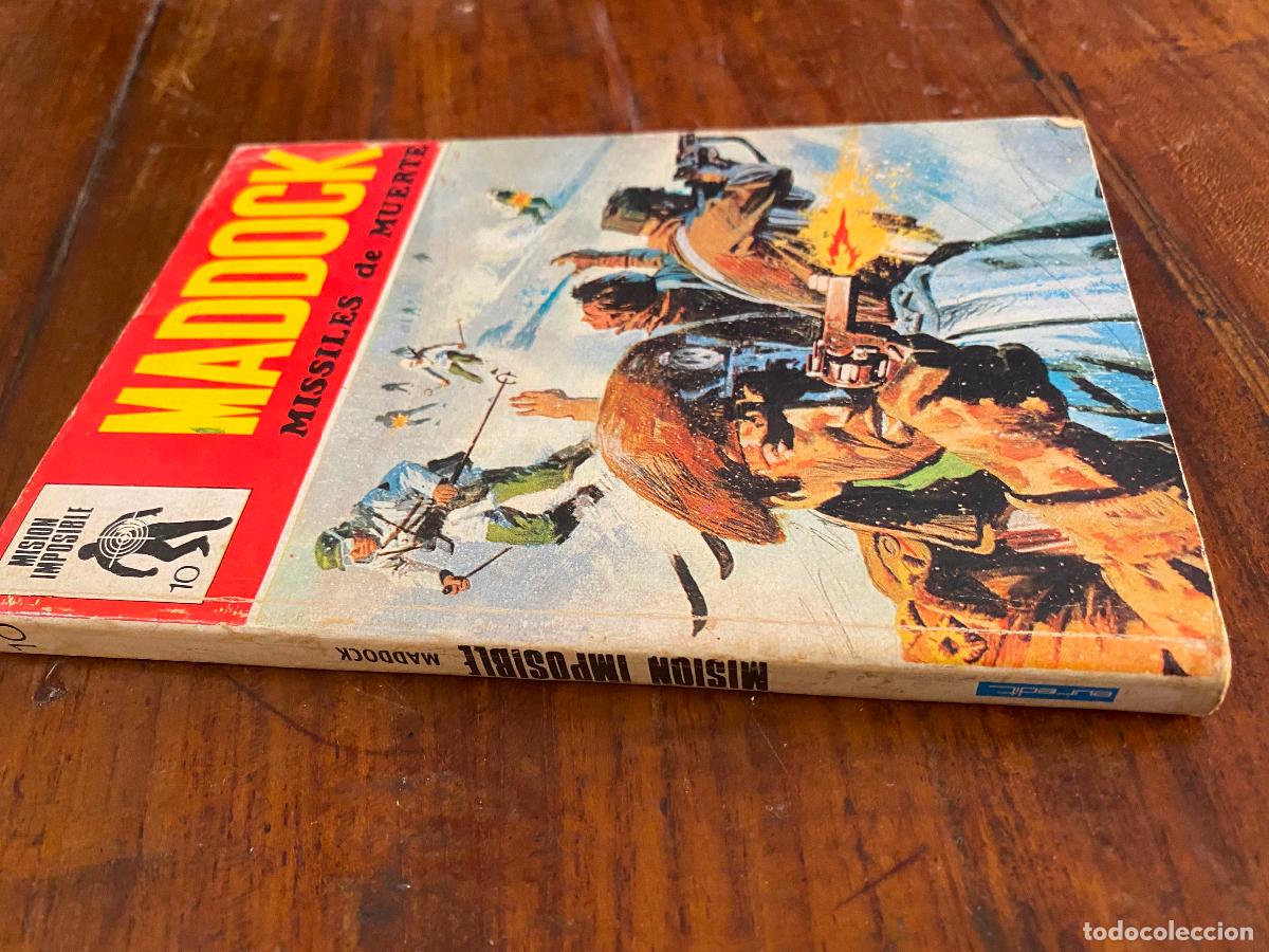 C&oacute;mics: MADDOCK MISION IMPOSIBLE N&ordm; 10 COMIC SEGUNDA GUERRA MUNDIAL MISILES DE MUERTE EUREDIT 1971