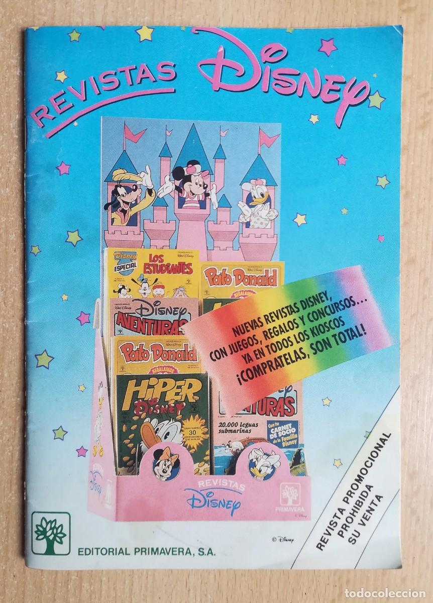 C&oacute;mics: Revistas Disney. Editorial Primavera, promocional.