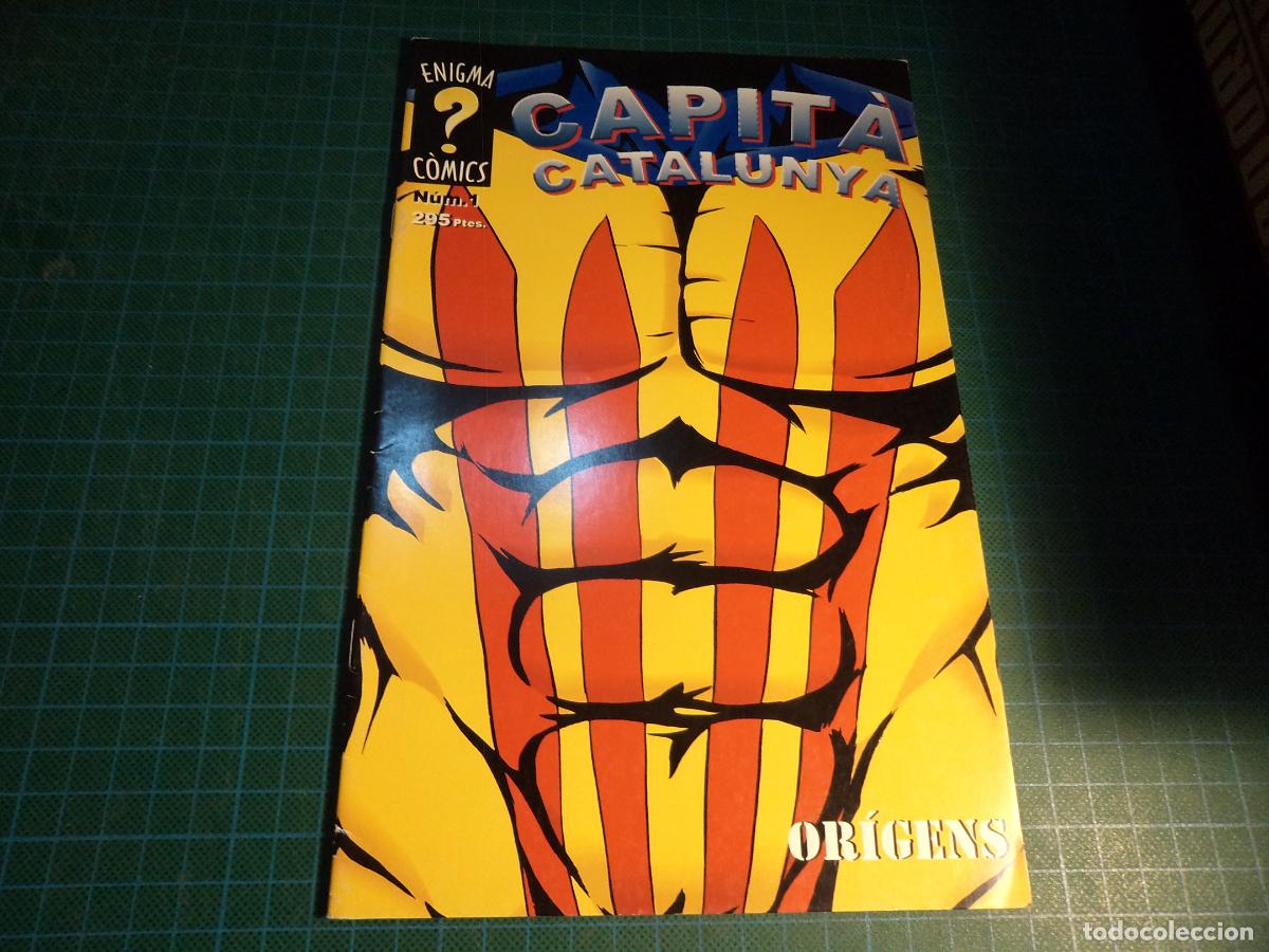 C&oacute;mics: Capita Catalunya. N&ordm; 1. Origens. Enigma Comics. En catalan. (Ref. 5-B)
