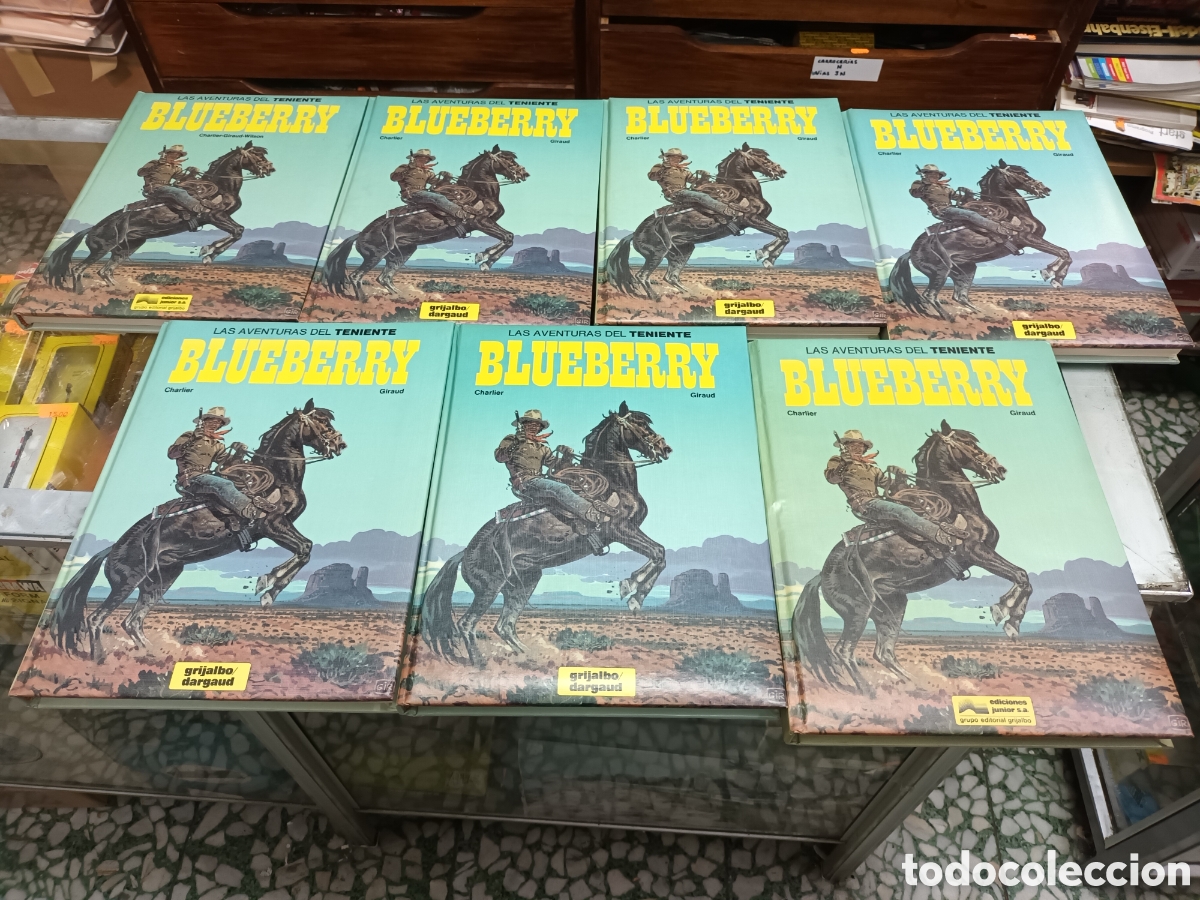 C&oacute;mics: 7 comics las aventuras del teniente blueberry .grijalbo dargaud