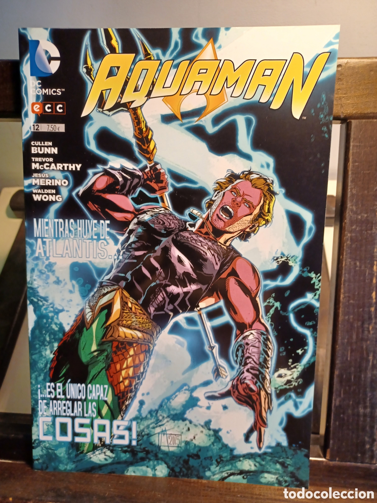 C&oacute;mics: Aquaman 12/ DC ECC/ Descatalogado/ NUEVO A ESTRENAR