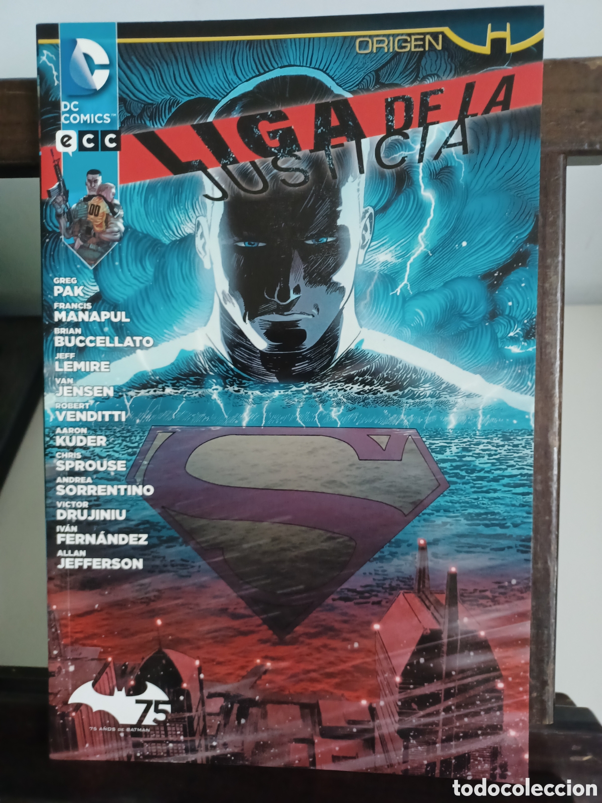 C&oacute;mics: Liga de la justicia. Origen/ DC ECC/ Descatalogado/ NUEVO A ESTRENAR