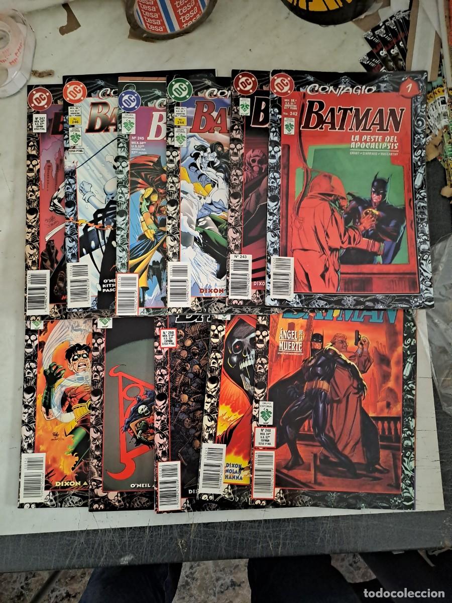 C&oacute;mics: Batman contagio completa 11 n&uacute;meros, VID en muy buen estado Bolsa DA