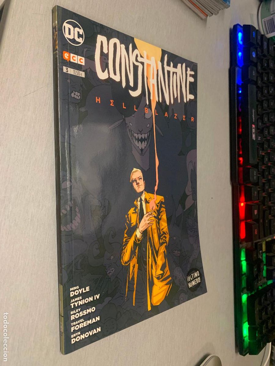 Fumetti: CONSTANTINE HELLBLAZER N&ordm; 3 (&Uacute;LTIMO N&Uacute;MERO) / M. DOYLE, J. TYNION IV... / DC - ECC