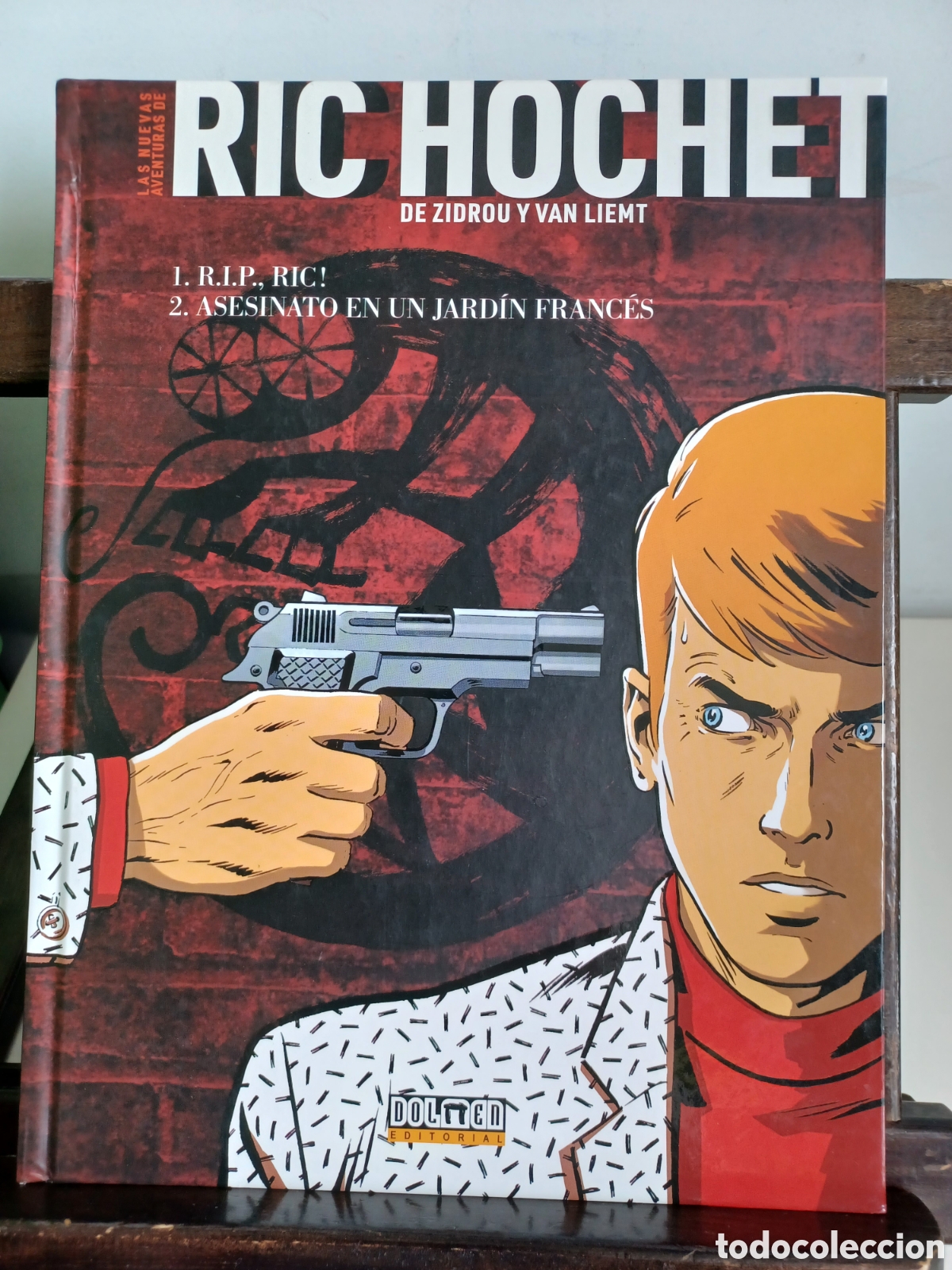 C&oacute;mics: Las nuevas aventuras de Ric Hochet de Zidrou y Van Liemt 1 y 2/ Dolmen/ NUEVO A ESTRENAR