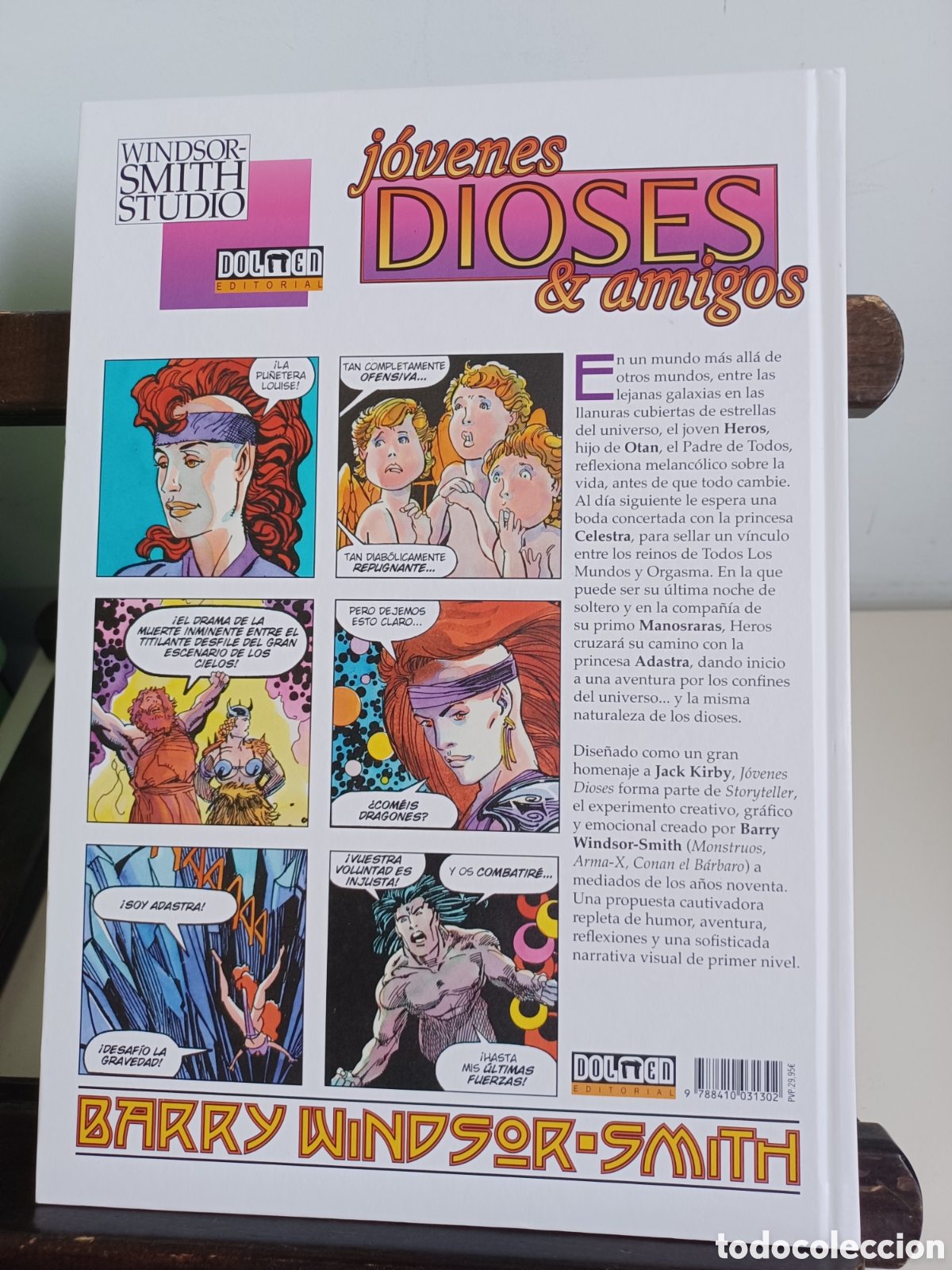 C&oacute;mics: J&oacute;venes dioses & amigos/ Barry Windsor-Smith/ Dolmen/ NUEVO A ESTRENAR - Foto 2