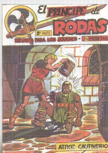 Comics : Fascsimil: El Principe de Rodas numero 12: Atroz cautiverio - Manuel Lopez Blanco