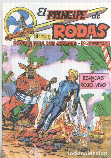 Comics : Fascsimil: El Principe de Rodas numero 10: Espadas al rojo vivo - Manuel Lopez Blanco