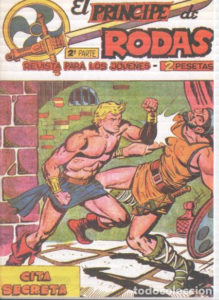 Comics : Fascsimil: El Principe de Rodas numero 21: Cita secreta - Manuel Lopez Blanco y Esteban Maroto