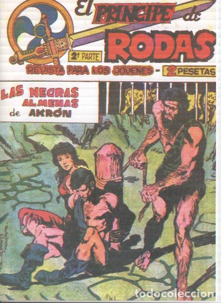 Comics : Fascsimil: El Principe de Rodas numero 42: Las negras almenas de Akron - Manuel Lopez Blanco y Esteb