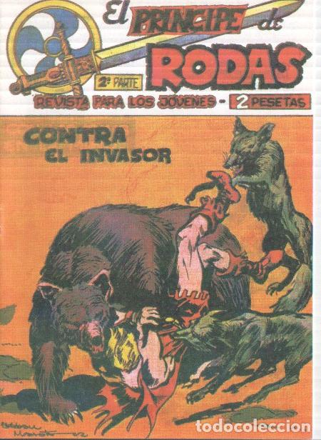 Comics : Fascsimil: El Principe de Rodas numero 36: Contra el invasor - Manuel Lopez Blanco y Esteban Maroto