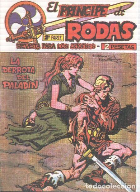Comics : Fascsimil: El Principe de Rodas numero 35: La derrota del paladin - Manuel Lopez Blanco y Esteban Ma