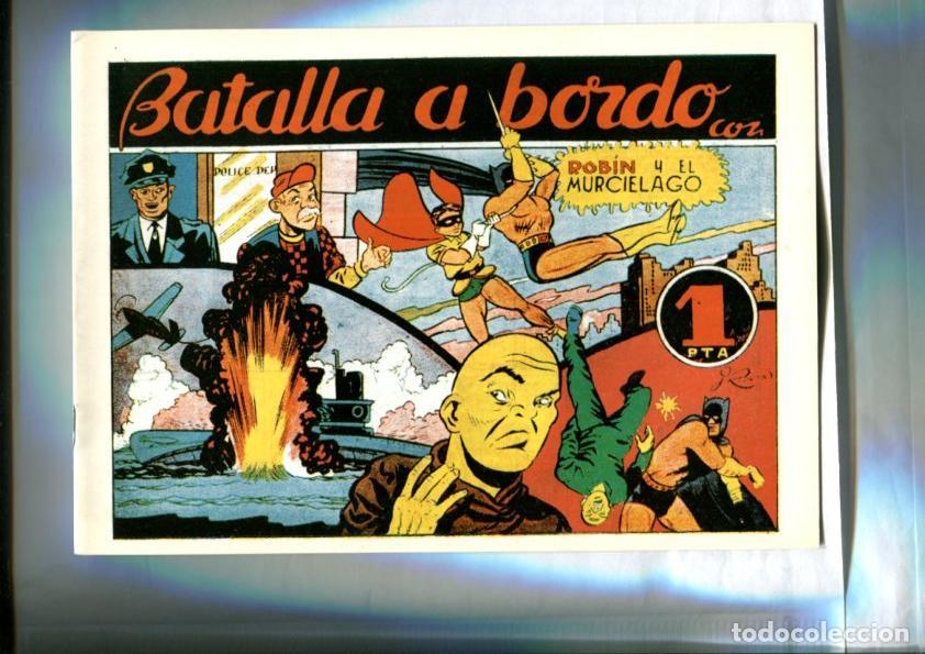 Comics: Facsimil: Robin y el Murcielago numero 03: Batalla a bordo (Batman visto por Julio Ribera)