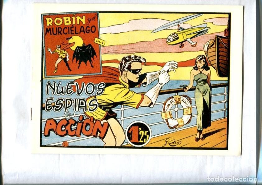 Comics: Facsimil: Robin y el Murcielago numero 12: Nuevos espias en accion (Batman visto por Julio Ribera)