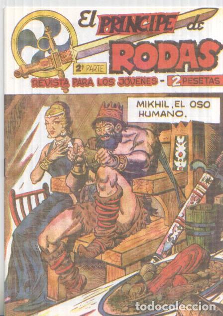 Comics: Fascsimil: El Principe de Rodas numero 13: Mikhilk, el oso humano - Manuel Lopez Blanco