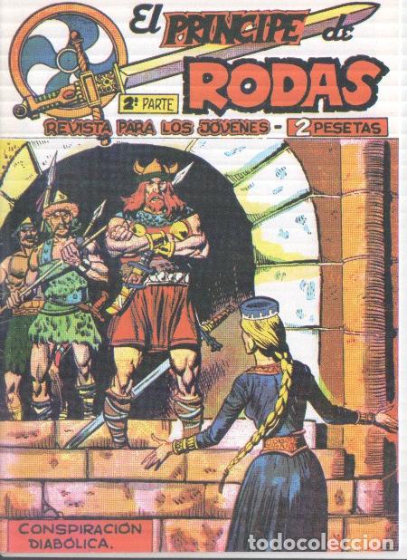 Comics: Fascsimil: El Principe de Rodas numero 18: Conspiracion diabolica - Manuel Lopez Blanco y Esteban Ma