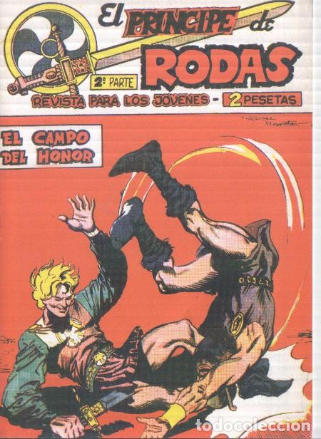 Comics: Fascsimil: El Principe de Rodas numero 28: El campo de honor - Manuel Lopez Blanco y Esteban Maroto