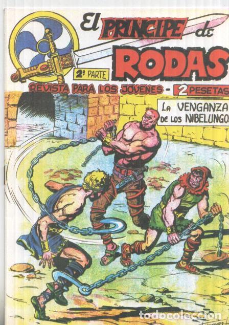 Comics: Fascsimil: El Principe de Rodas numero 04: La venganza de los nibelungos - Manuel Lopez Blanco