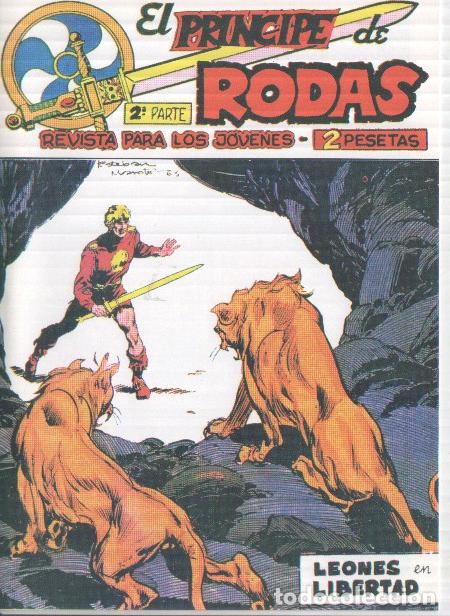 Comics: Fascsimil: El Principe de Rodas numero 43: Leones en libertad - Manuel Lopez Blanco y Esteban Maroto