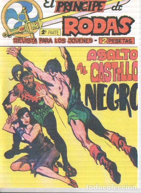 Comics: Fascsimil: El Principe de Rodas numero 48: Asalto al castillo negro - Manuel Lopez Blanco y Esteban