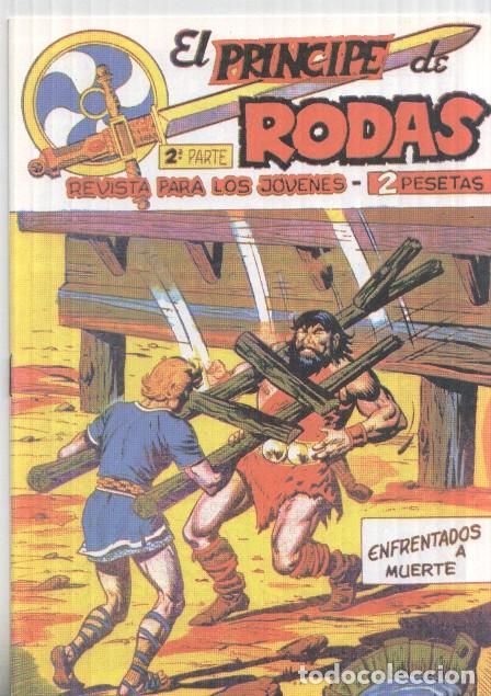 Comics: Fascsimil: El Principe de Rodas numero 14: Enfrentados a muerte - Manuel Lopez Blanco