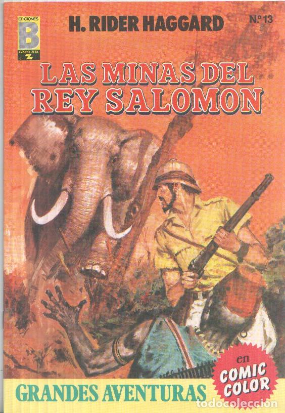 Comics: Grandes Aventuras en comic color numero 13: Las minas del rey Salomon - Varios