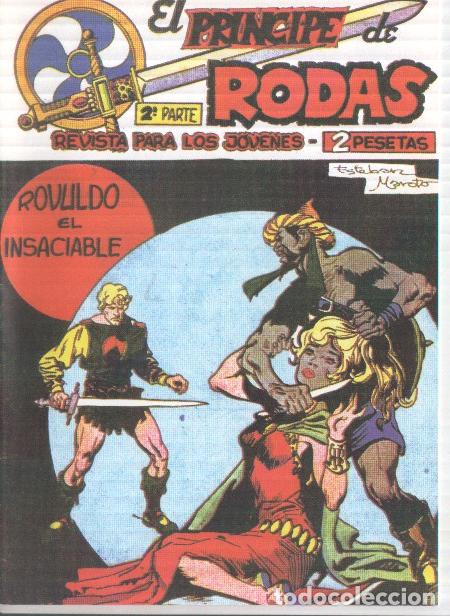 Comics: Fascsimil: El Principe de Rodas numero 34: Rovuldo el insaciable - Manuel Lopez Blanco y Esteban Mar