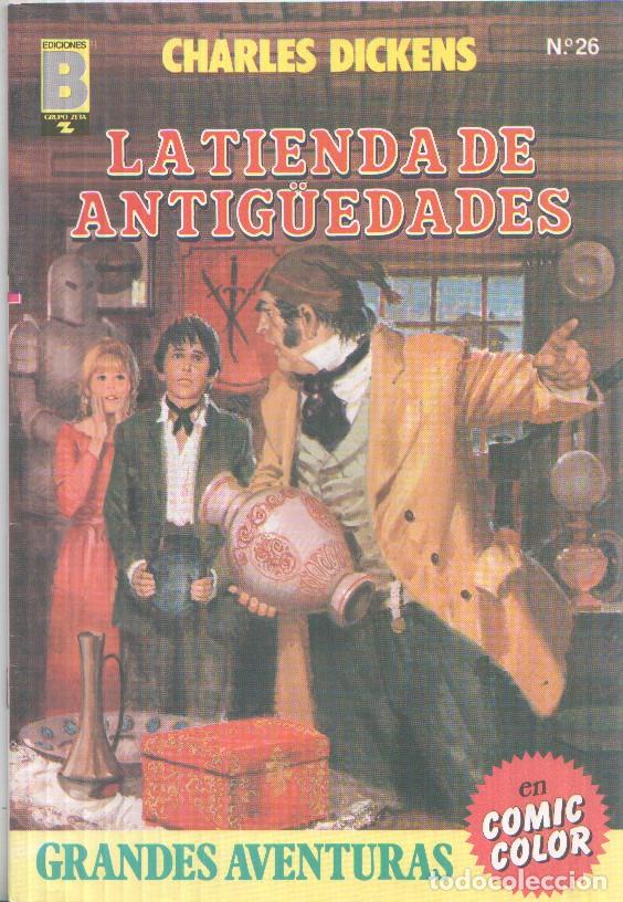 C&oacute;mics: Grandes Aventuras en comic color numero 26: La tienda de antiguedades - Varios