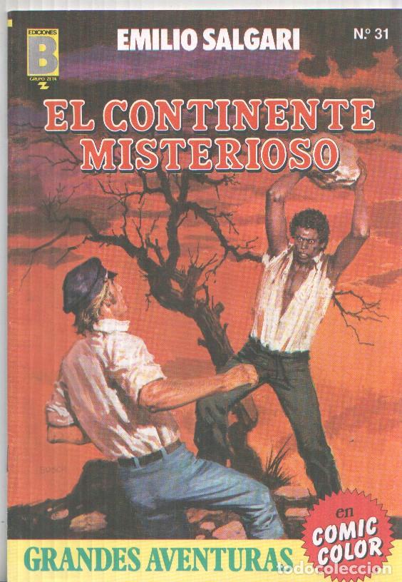 Comics: Grandes Aventuras en comic color numero 31 El continente misterioso - Varios