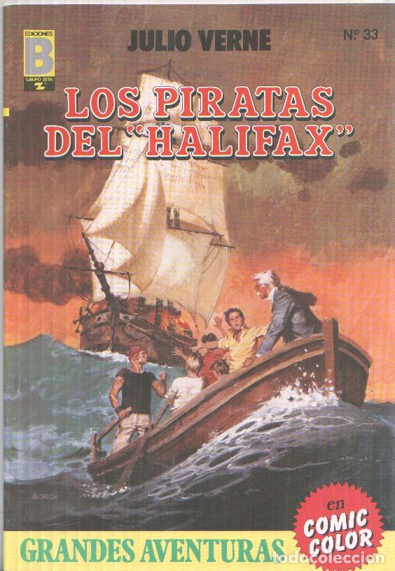 Comics: Grandes Aventuras en comic color numero 33: Los piratas del Halifax - Varios