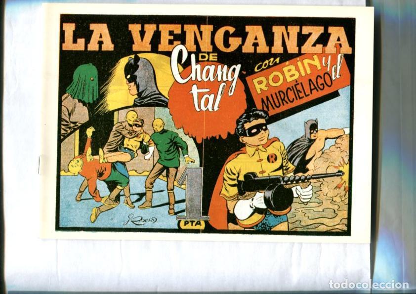 Comics: Facsimil: Robin y el Murcielago numero 04: La venganza de Chang Tal (Batman visto por Julio Ribera)