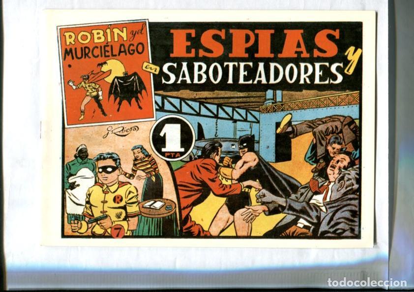 Comics: Facsimil: Robin y el Murcielago numero 07: Espias y saboteadores (Batman visto por Julio Ribera)