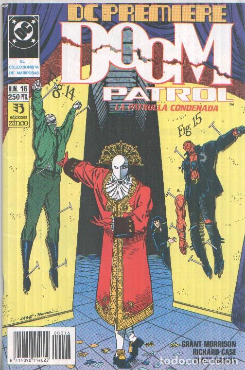 C&oacute;mics: Zinco: DC Premiere numero 16; Doom Patrol (La patrulla condenada) - Varios