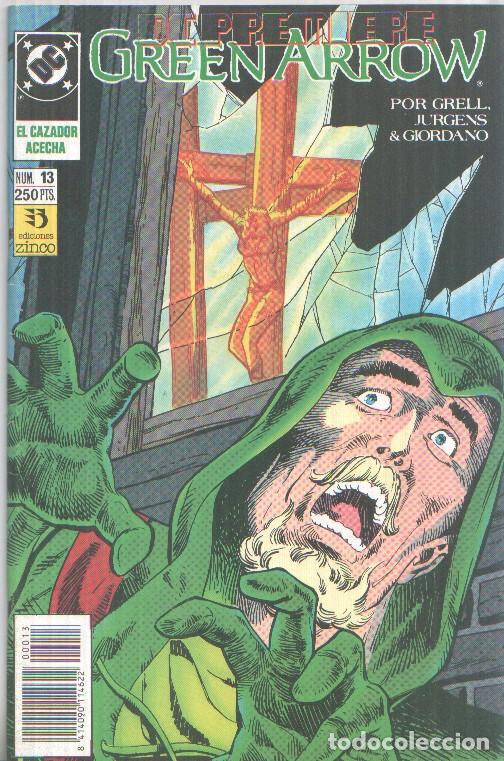 C&oacute;mics: Zinco: DC Premiere numero 13: Green Arrow (numerado 2 en trasera) - Varios